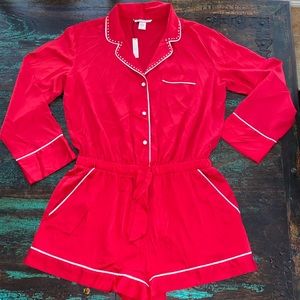 Victoria’s Secret pajama romper NWT